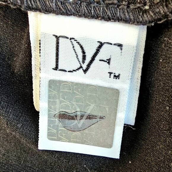 Diane von Furstenberg Classic Black Jersey Wrap Dress – Size 6 - Picture 8 of 8